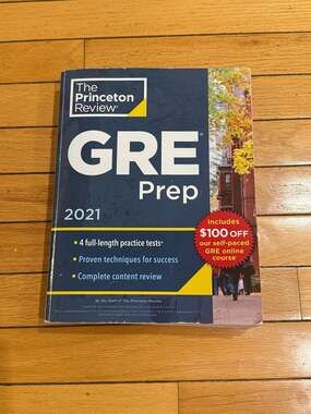 The Princeton Review GRE Prep 2021 Study Guide